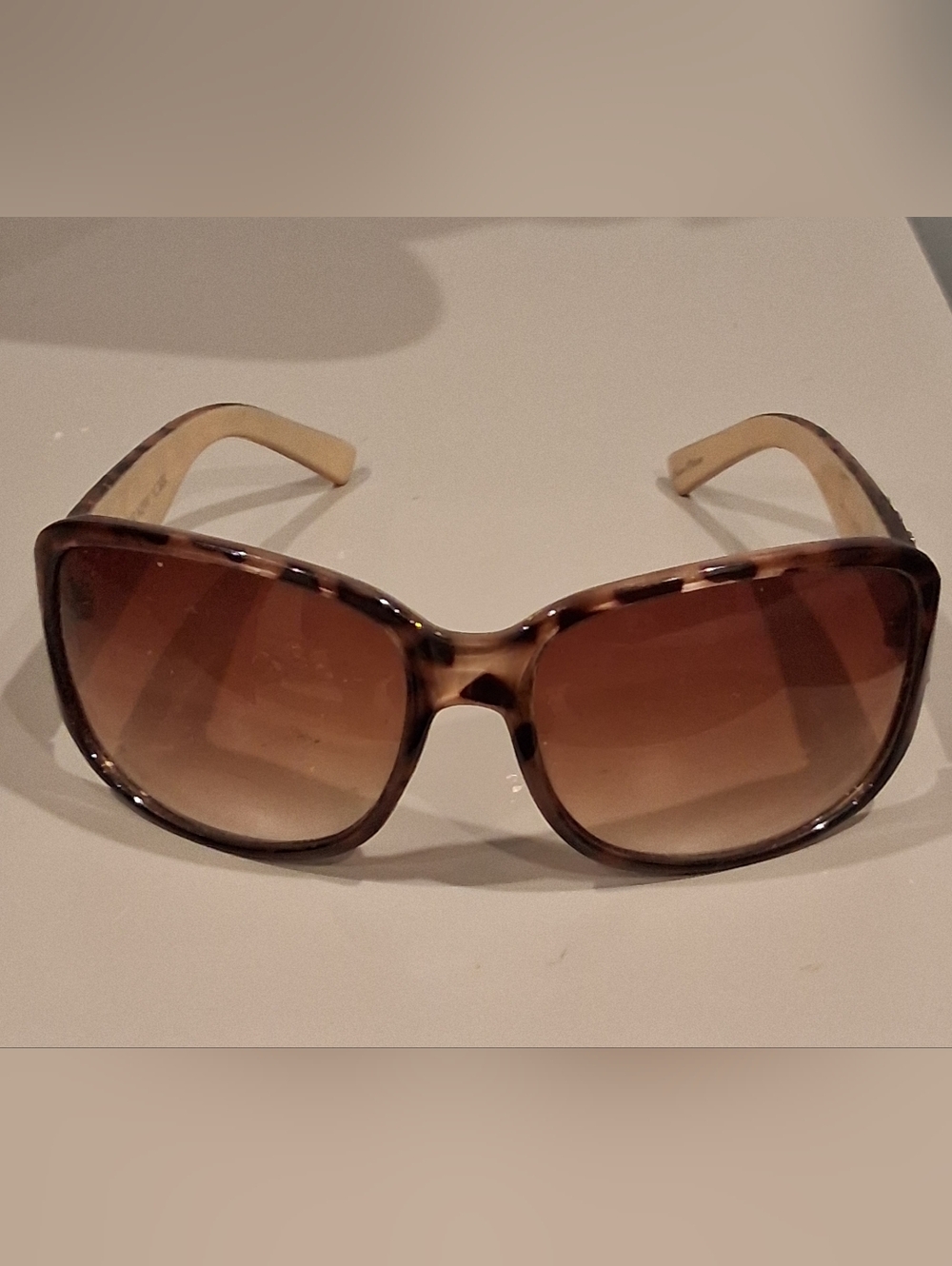Jones New York Tortoiseshell Women's Sunglasses - Brown Gradient Lenses